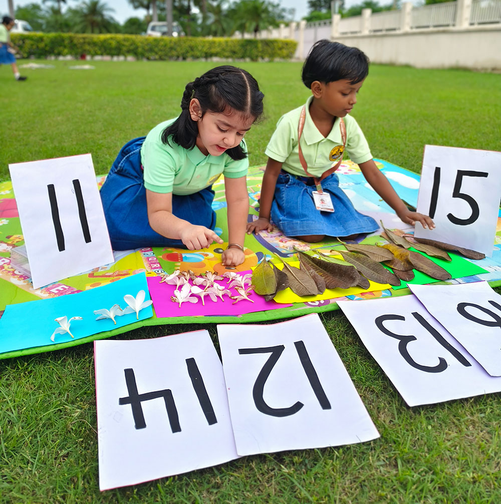 Nature and math integration activity