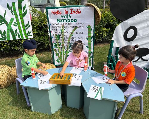 Bamboo Day school activity