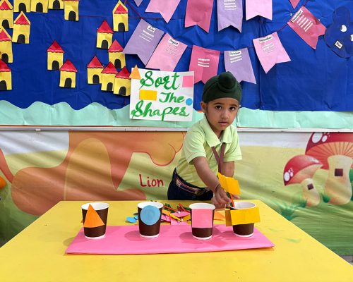 Brain exercise classroom activity