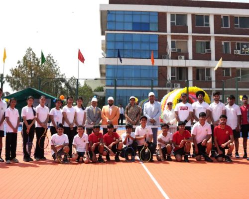 Inauguration of Sports Facilities by the Deputy Commissioner