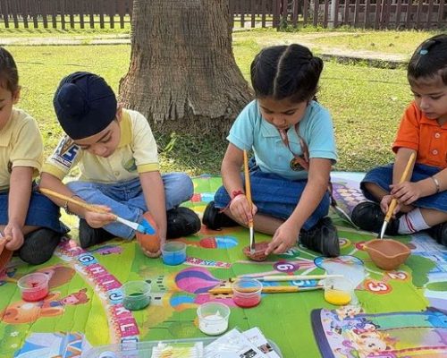 Diwali celebration at school